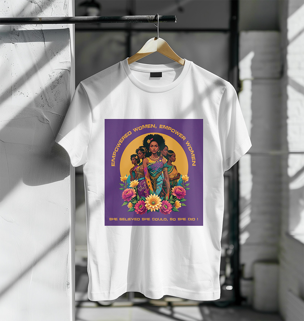 Tshirt imprimé-Femme Forte